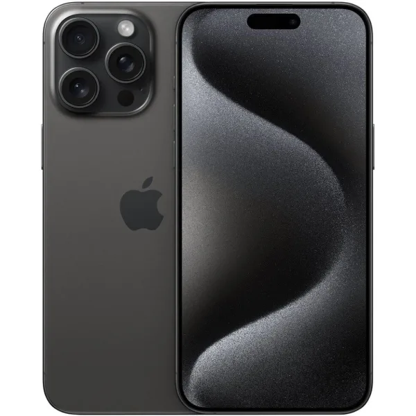 iPhone 15 Pro Max, Black Titanium (Чёрный титан)