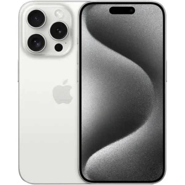 iPhone 15 Pro Max, White Titanium (Белый титан)