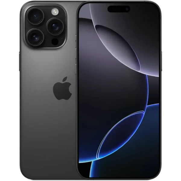 iPhone 16 Pro Max, Black Titanium (Чёрный титан)