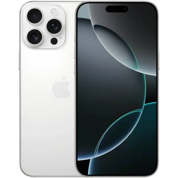 iPhone 16 Pro Max, White Titanium (Белый титан)