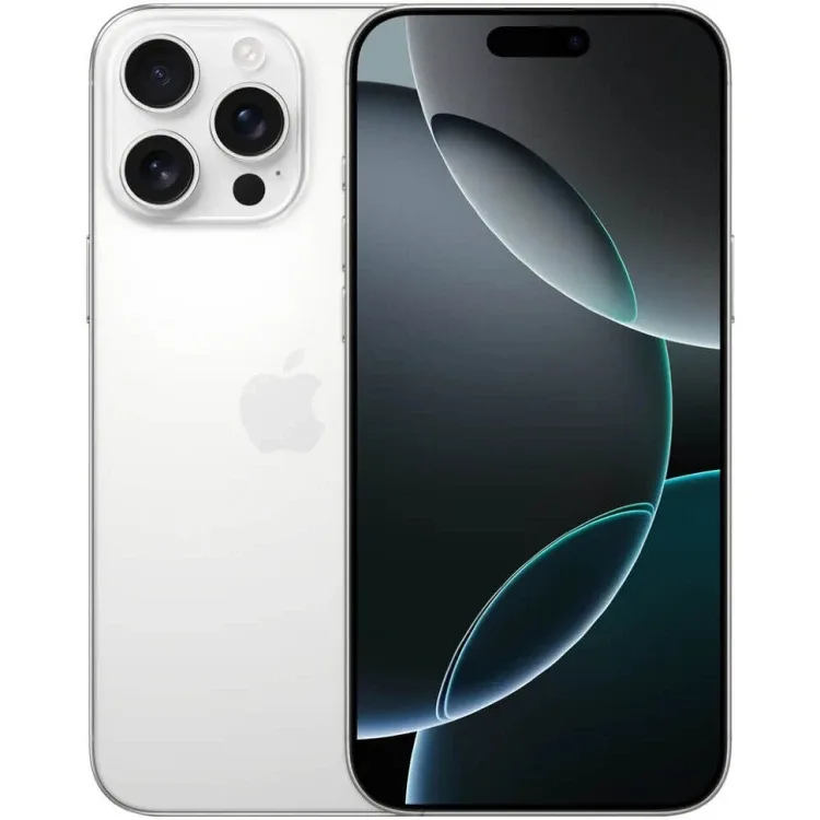 iPhone 16 Pro Max, White Titanium (Белый титан)