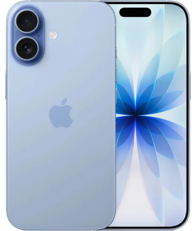 iPhone 17, Mist Blue (Синий)