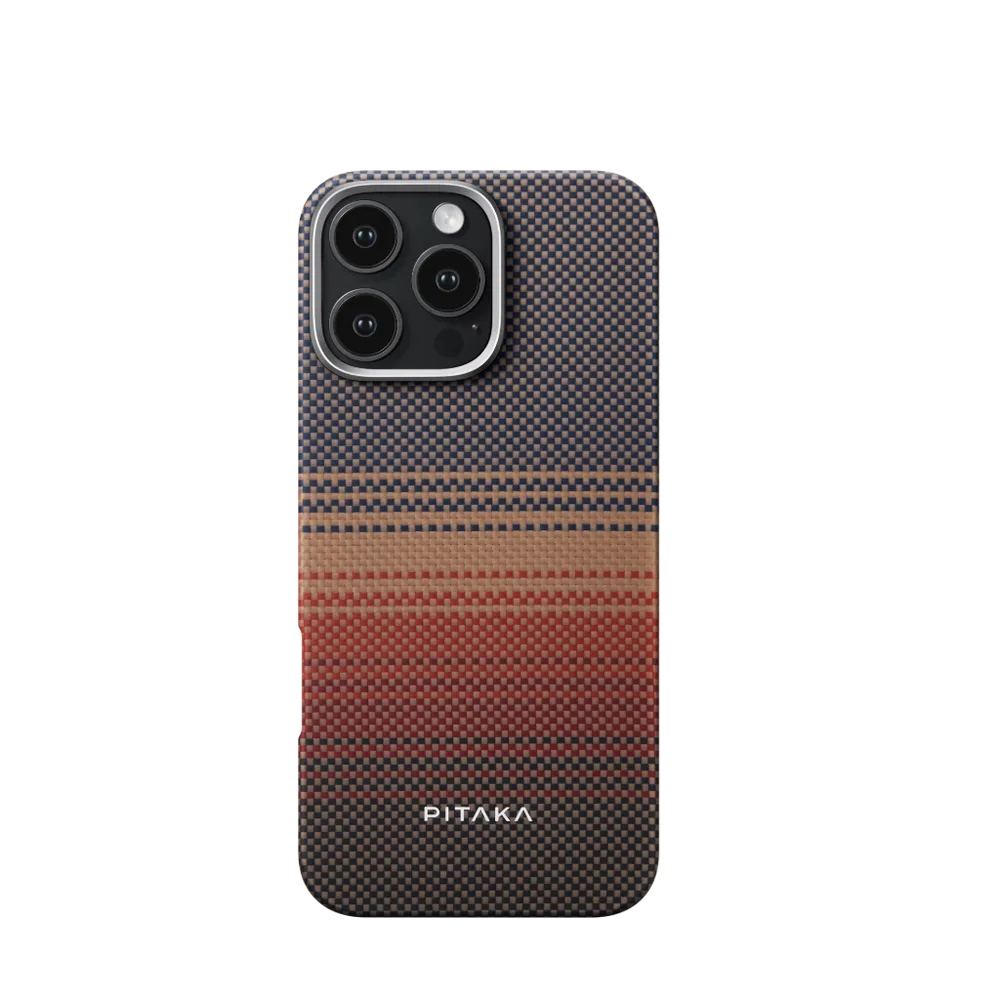 Чехол Pitaka, iPhone 16 Pro, Sunset (противоударный)