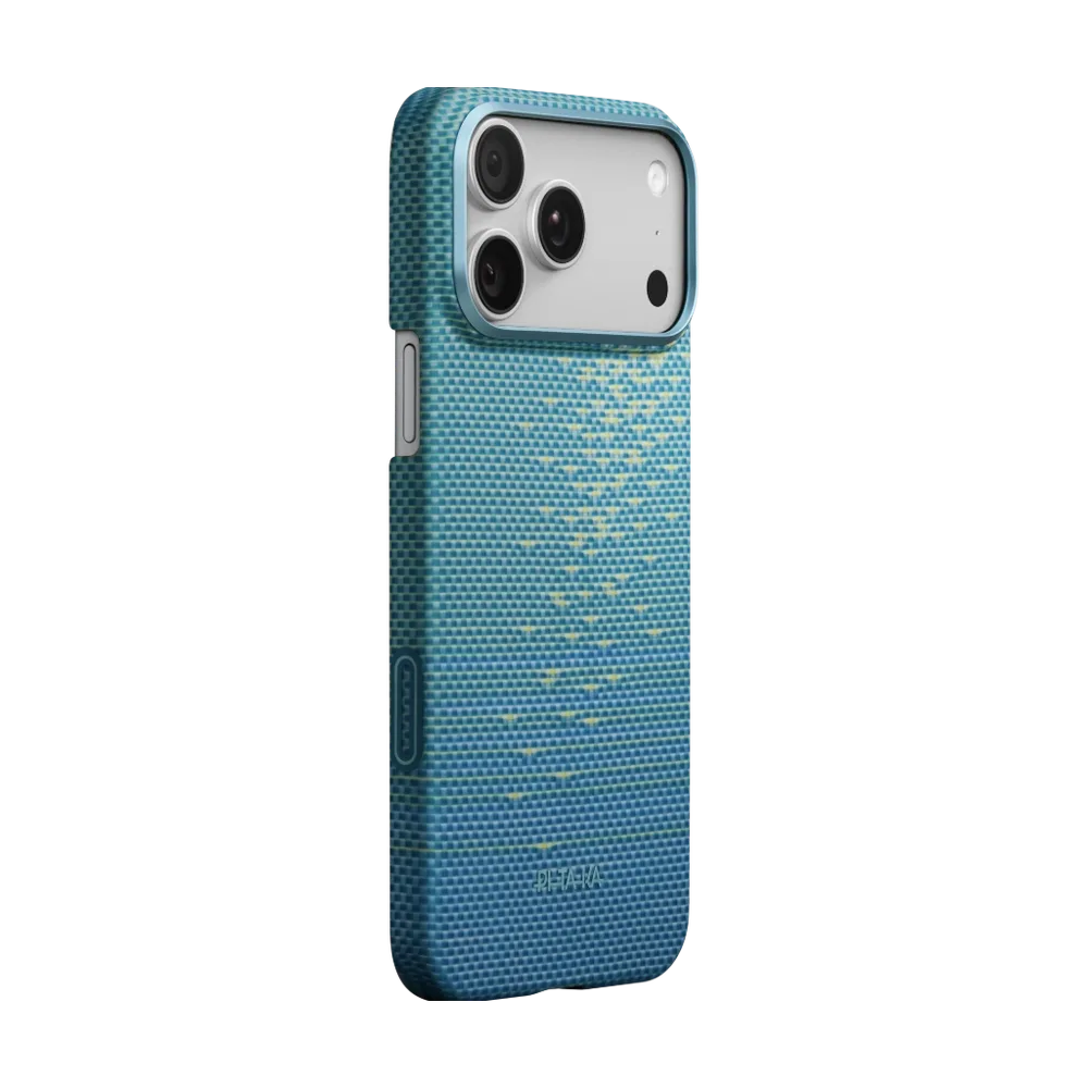 Чехол Pitaka, iPhone 17 Pro, Lucid Blue