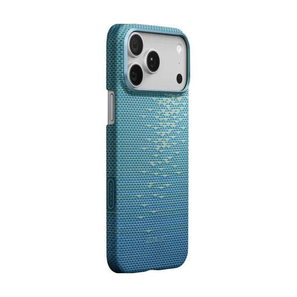 Чехол Pitaka, iPhone 17 Pro Max, Lucid Blue
