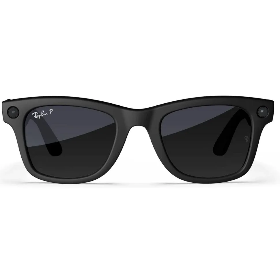Meta Ray-Ban Wayfarer, Matte Black