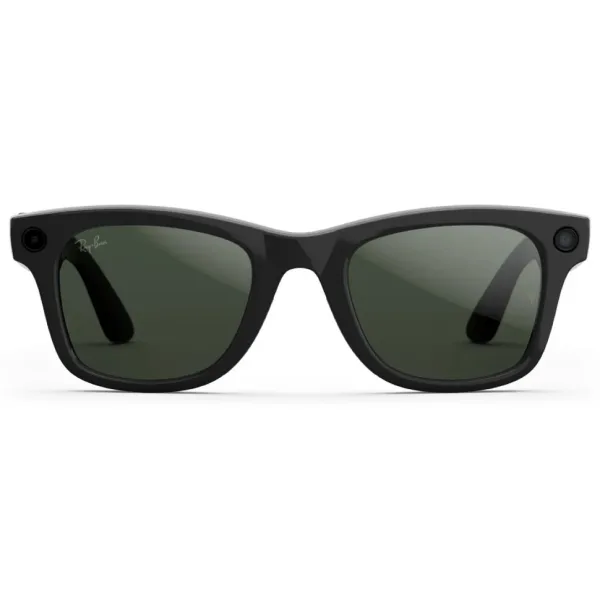 Meta Ray-Ban Wayfarer, Shiny Black
