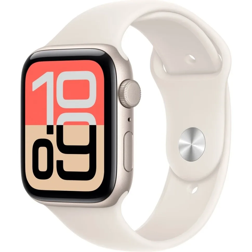 Apple Watch SE 3 (2025), Starlight (Сияющая звезда)